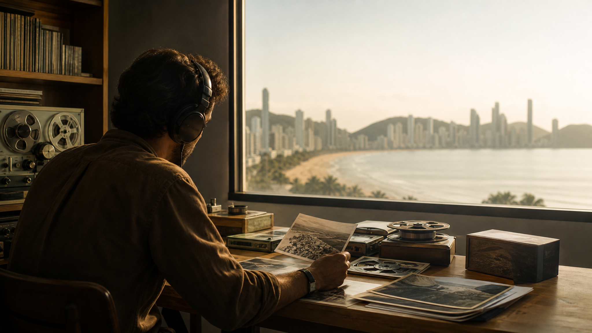Capa ilustrativa da música Museu da Imagem e do Som, Memória que Toca