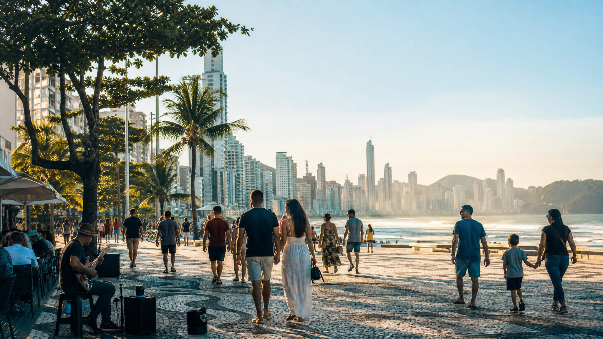 Capa ilustrativa da música Calçadão da Avenida Central, Passos de Todo Mundo