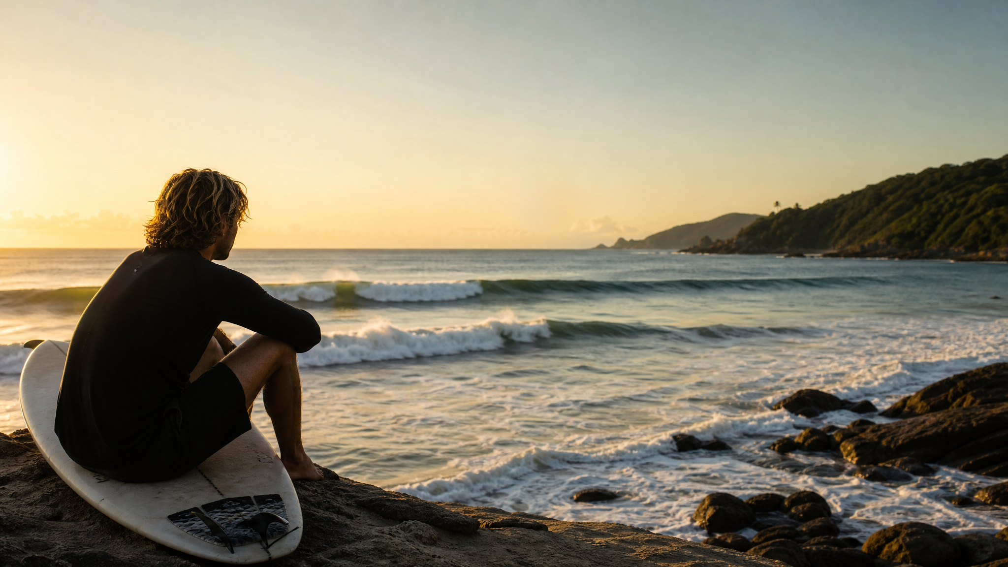 Capa ilustrativa da música Surf na Praia dos Amores