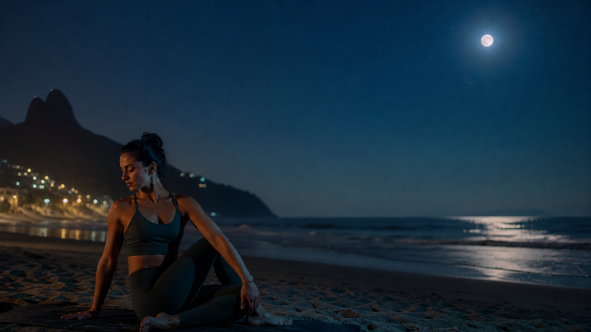 Capa ilustrativa da música Lua sobre o Corpo