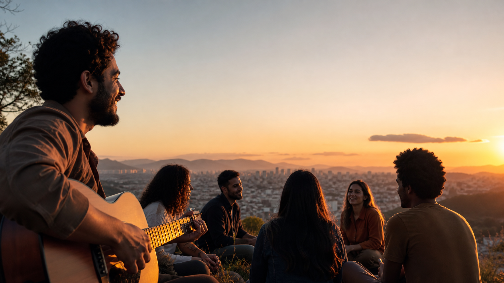 Capa ilustrativa da música Chamados para o Encontro