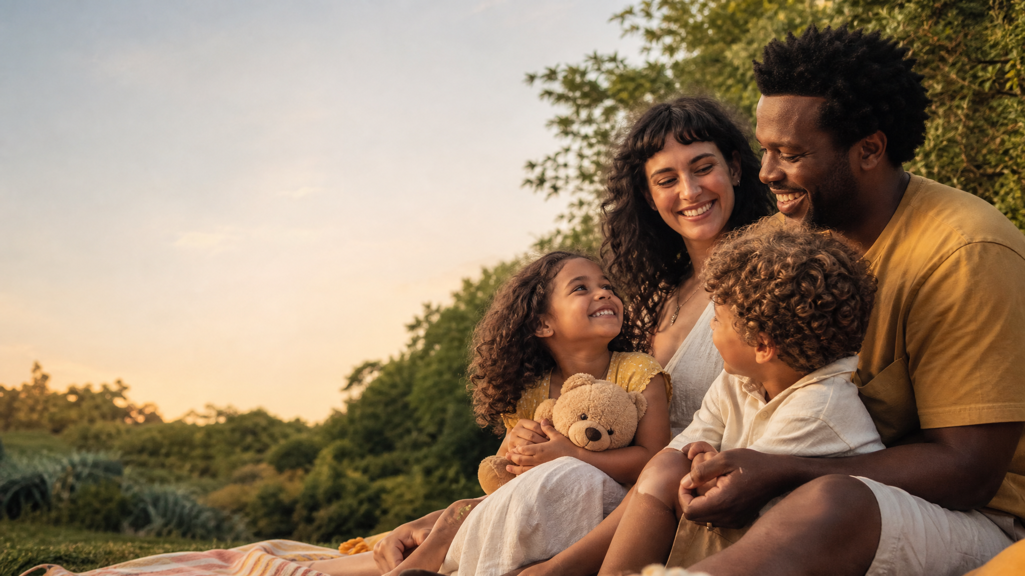 Capa ilustrativa da música My Family — A Família em Inglês