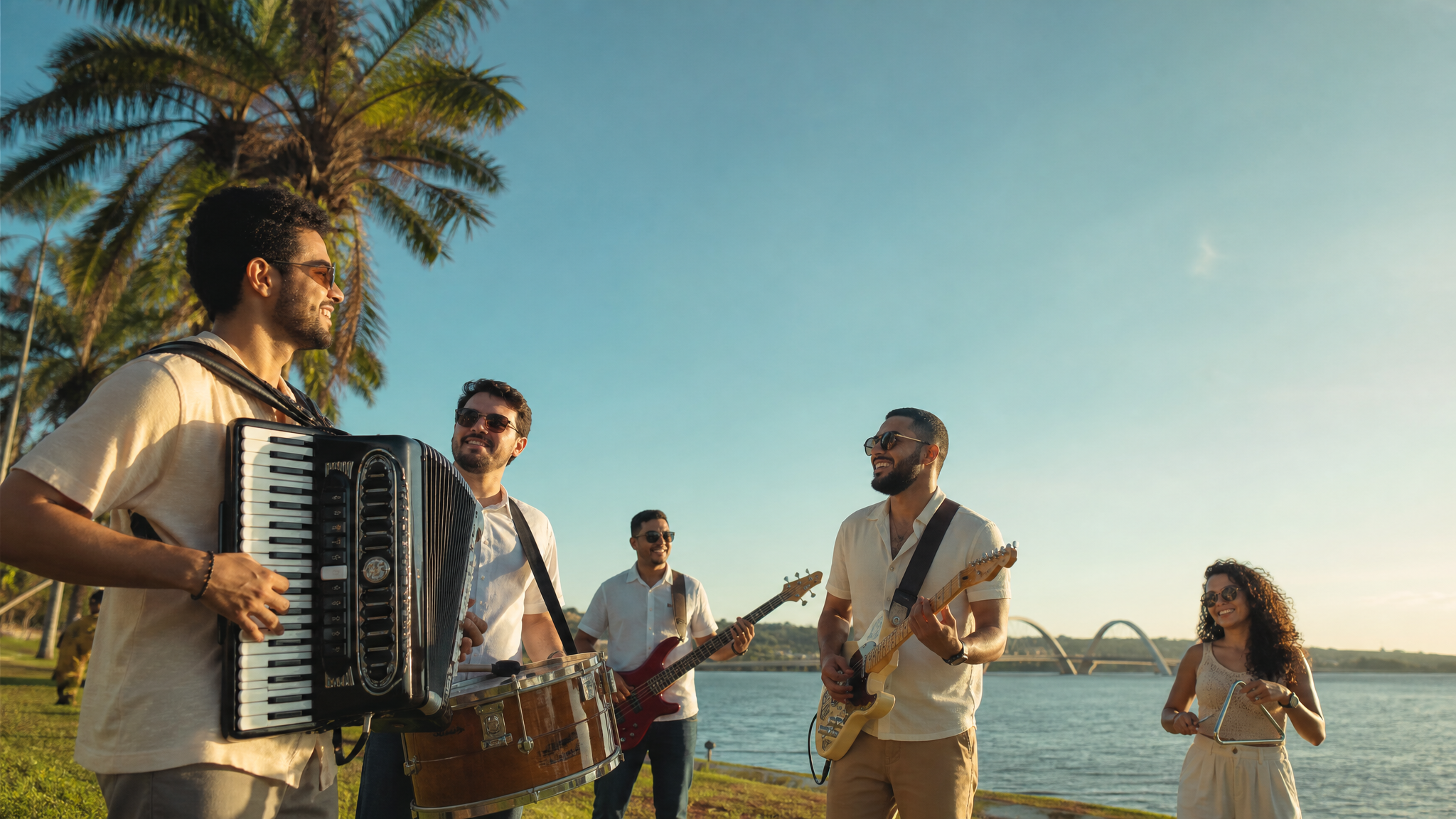 Capa ilustrativa da música Forró do Dia de Sol