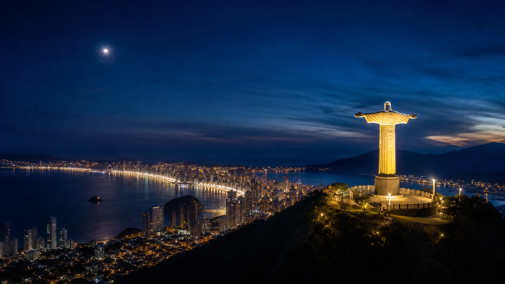 Capa ilustrativa da música Cristo Luz Sobre a Cidade
