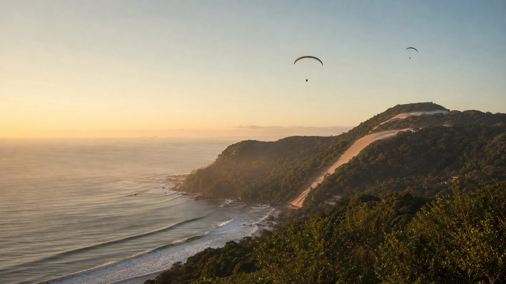 Capa ilustrativa da música Morro do Careca ao Amanhecer