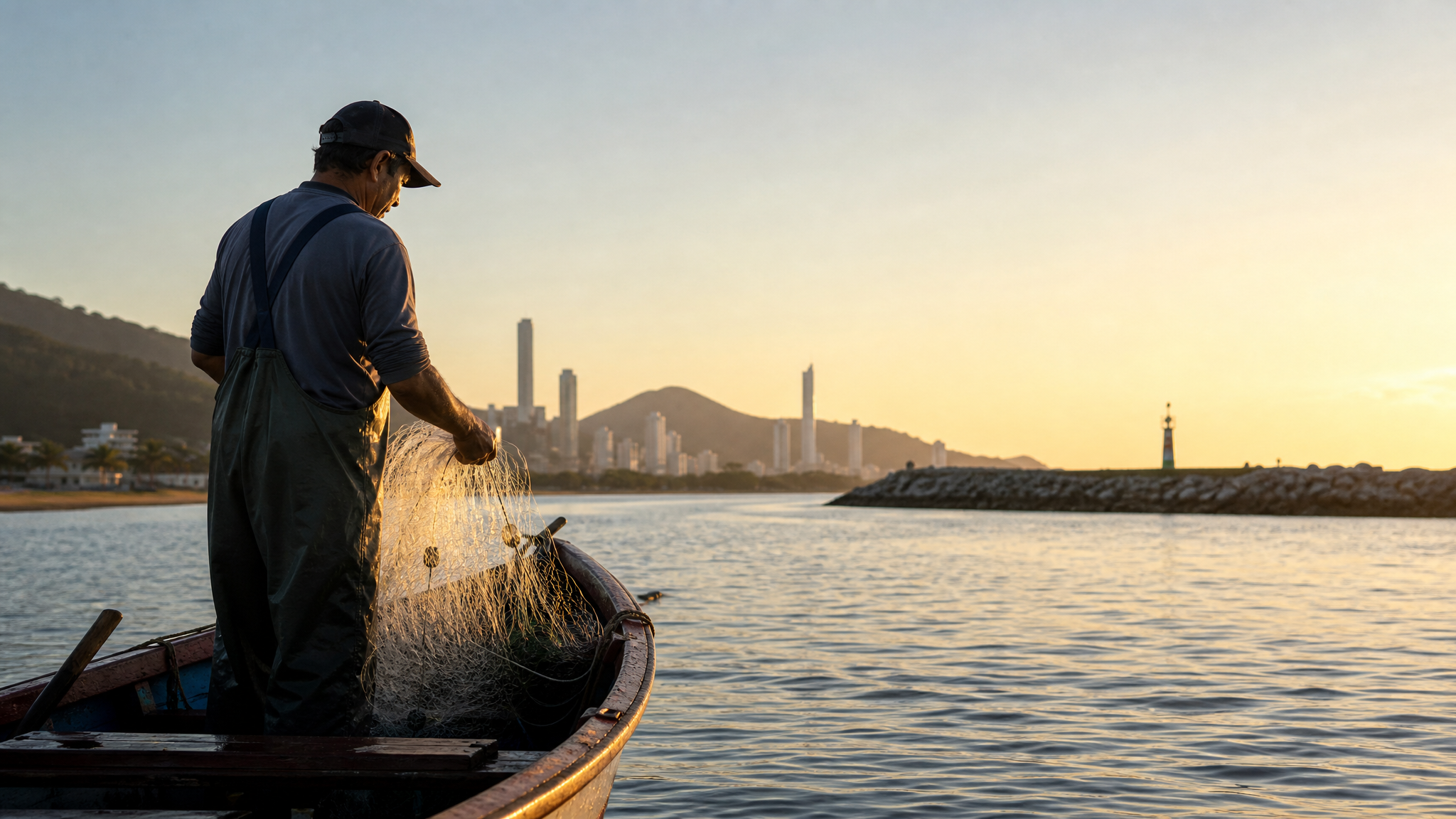 Capa ilustrativa da música Voz do Pescador da Barra