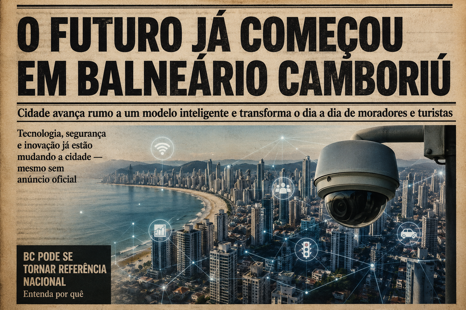 O futuro começou em Balneário Camboriú e poucos perceberam